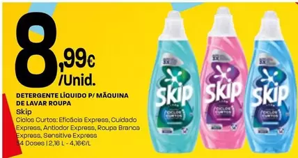 Skip - Detergente Líquido P/ Maquina De Lavar Roupa