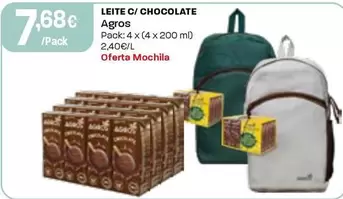 Agros - Leite C/ Chocolate