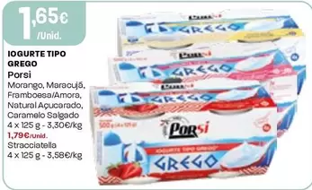 Porsi - Iogurte Tipo Grego