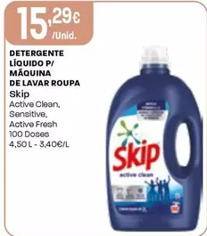 Skip - Detergente Líquido P/ Maquina De Lavar Roupa