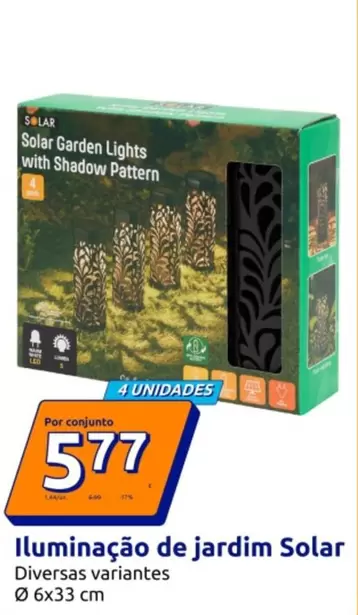 Solar - Iluminação De Jardim 