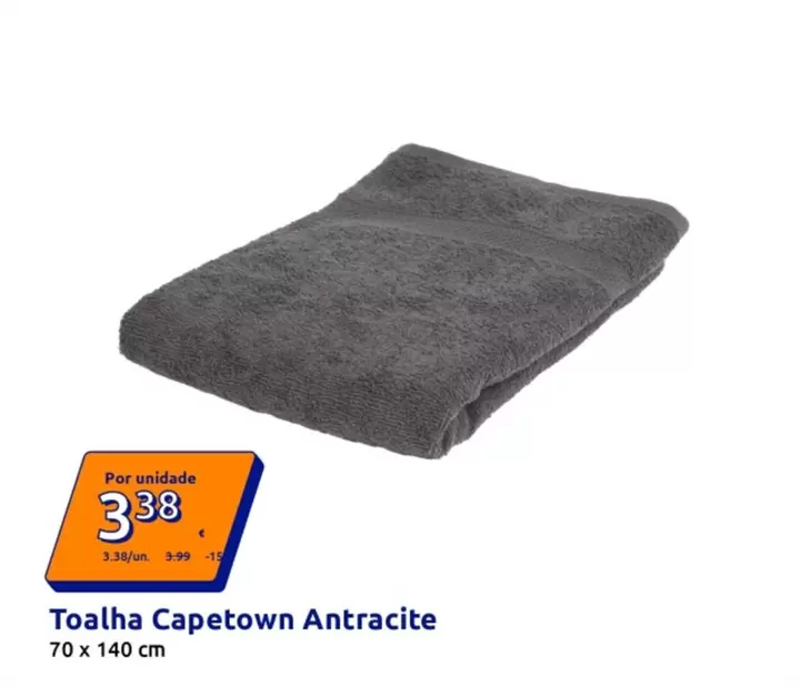 Toalha Capetown Antracite