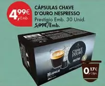 Nespresso - Cápsulas Chave D'Ouro