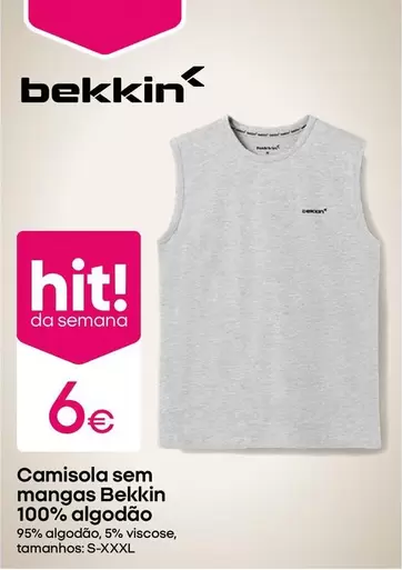 Bekkin - Camisola sem mangas