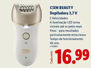 Cien - Depiladora 3,7 V