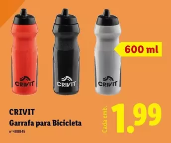 Crivit - Garrafa Para Bicicleta