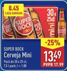 Super Bock - Cerveja Mini