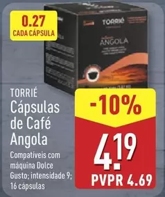Cabeça de Toiro - Capsulas De Cafe Angola