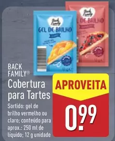 Back Family - Cobertura Para Tartes
