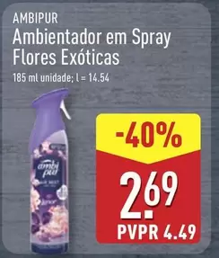 Ambi Pur - Ambientador Em Spray Flores Exóticas