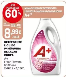 A+ - Detergente Líquido P/ Maquina De Lavar Roupa