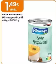 Páturages - Leite Evaporado Paturages