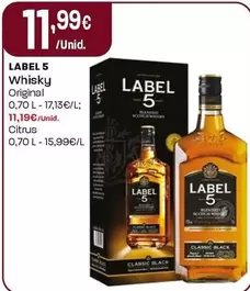 Label 5 - Whisky