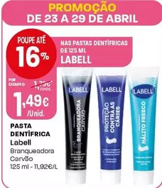 Labell - Pasta Dentifrica
