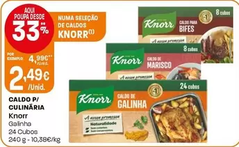 Knorr - Caldo P/ Culinaria