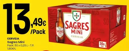 Sagres Mini - Cerveja