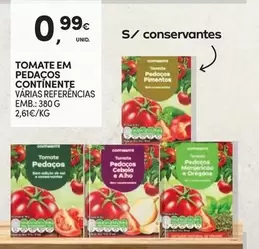 Continente - Tomate Em Pedacos