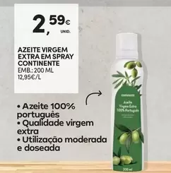 Continente - Azeite Virgem Extra Em Spray
