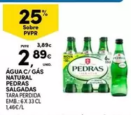 Pedras - Água C/ Gas Natural  Salgadas