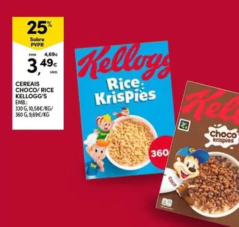 Kellogg's - Cereais Choco/rice