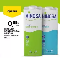 Mimosa - Leite UHT Bem Essencial