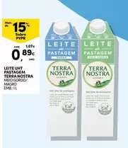 Terra Nostra - Leite Uht Pastagem