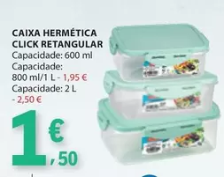 Caixa Hermetica Click