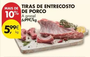 A+ - Tiras De Entrecosto De Porco