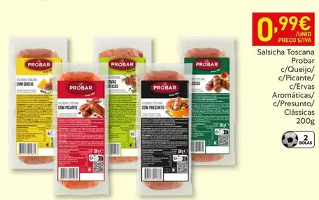 Probar - Salsicha Toscana