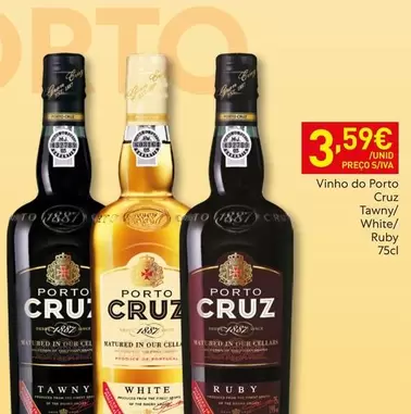 cruz - Vinho Do Porto Cruz Tawny/ White/ Ruby