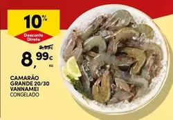 Camarão Grande 20/30 Vannamei