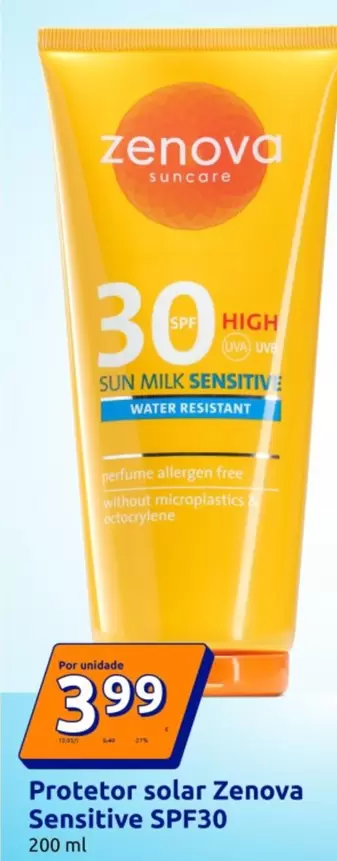 Zenova - Protetor Solar Sensitive SPF30