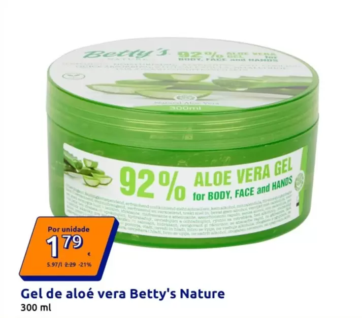 Betty's Nature - Gel De Aloe Vera