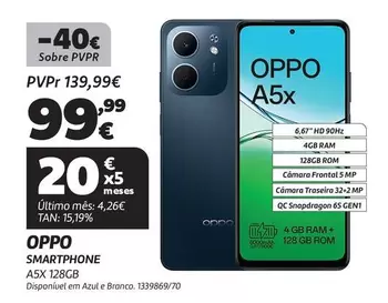 Oppo - Smartphone A5X 128GB