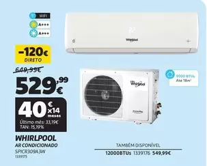 Whirlpool - Ar Condicionado SPICR309A3W