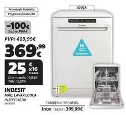 Indesit - Maq. Lavar Louça IN2FFC14BN6
