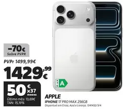 Apple - Iphone 17 Pro Max 256gb