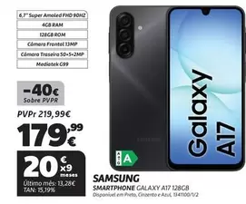 Samsung - Smartphone Galaxy A17 128GB