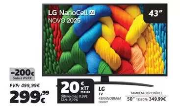 LG - Tv 43NAN80B1A6A 