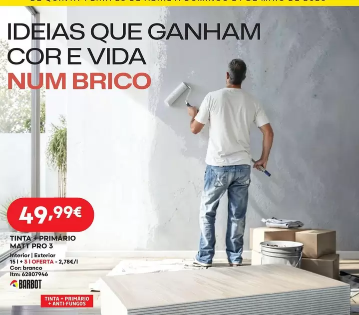 Aro - Tinta/Prinário Mat Pro 3