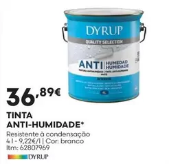 dyrup - Tinta Anti-Humidade