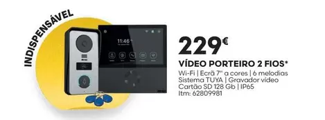 A+ - Video Porteiro 2 Fios