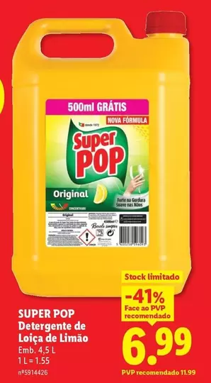 Super Pop - Detergente De Loire De Limiso