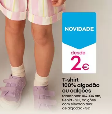 .Com - T-shirt menino 100% algodão ou calcoes