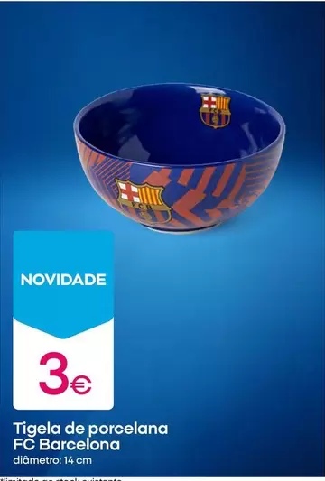 Tigela De Porcelana Fc Barcelona