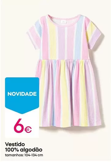 Vestido 100% Algodão