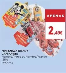Campofrio - Mini Snack Disney 