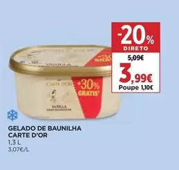 Carte d'Or - Gelado De Baunilha