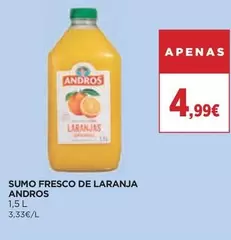 Andros - Sumo Fresco De Laranja 