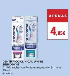 Sensodyne - Dentífrico Clinical White
